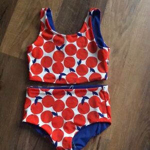 Hanna Andersson NEW SZ 6-7 Swimsuit